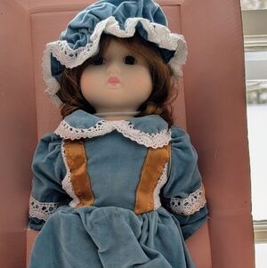 Vintage Porcelain Doll From 1982
